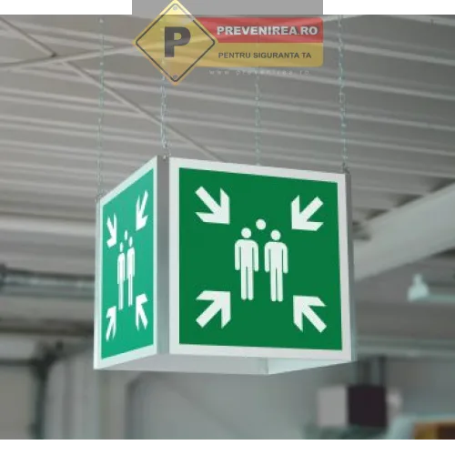 Cub de adunare în caz de urgență, personalizat - Perfect pentru spații interioare și exterioare