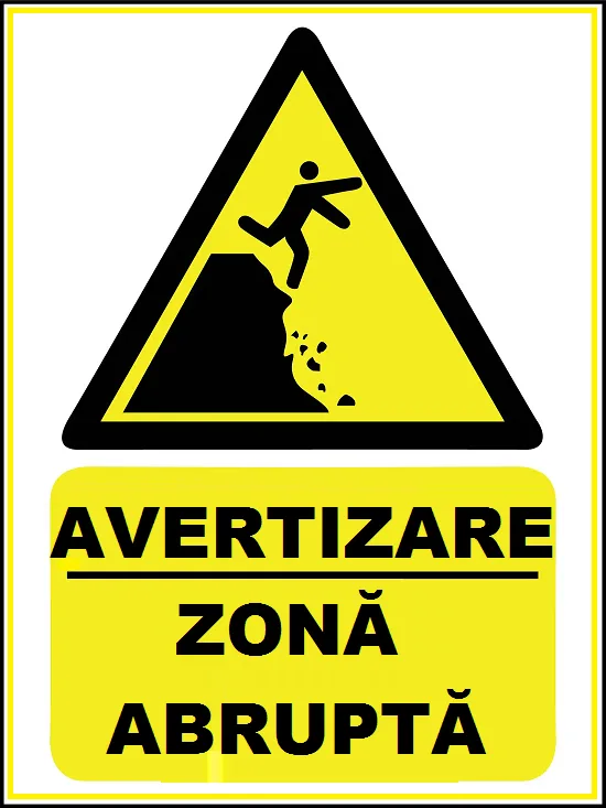Placuta pentru zona abrupta