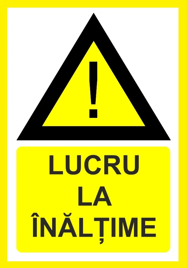 Placuta lucru la inaltime