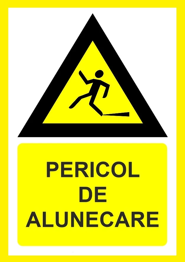 Placute pentru pericol de alunecare
