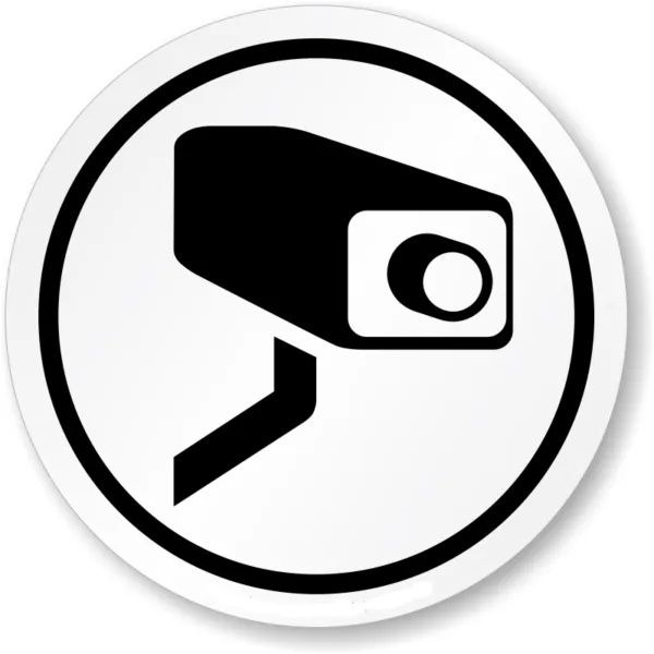 Eticheta CCTV - Semnalizare profesională pentru supraveghere video
