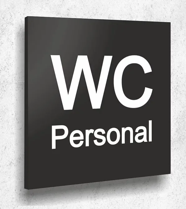 Semn ușă WC personal