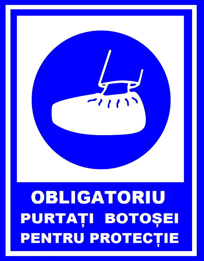 Placute obligatoriu purtati botosei pentru protectie