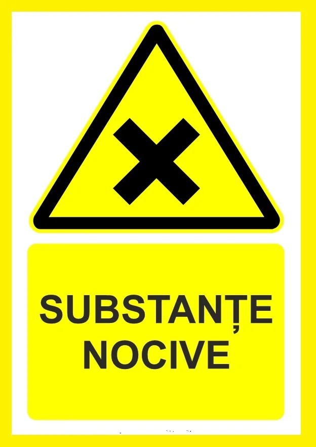 Placuta pentru substante nocive