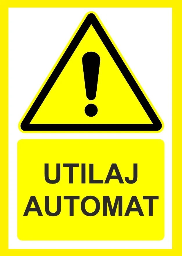 Placuta pentru utilaj automat