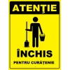 Placuta inchis pentru curatenie
