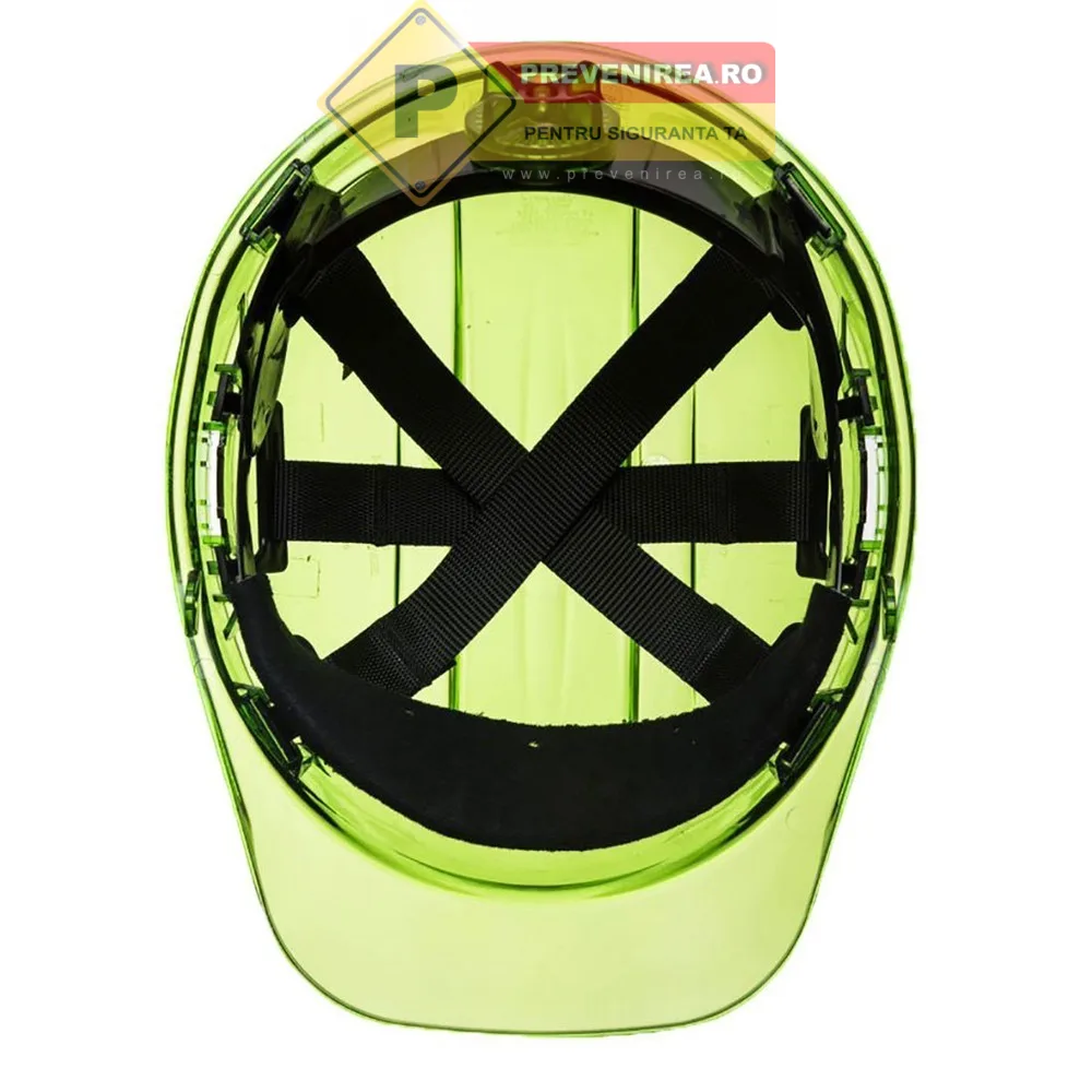 Cască Verde Ventilată