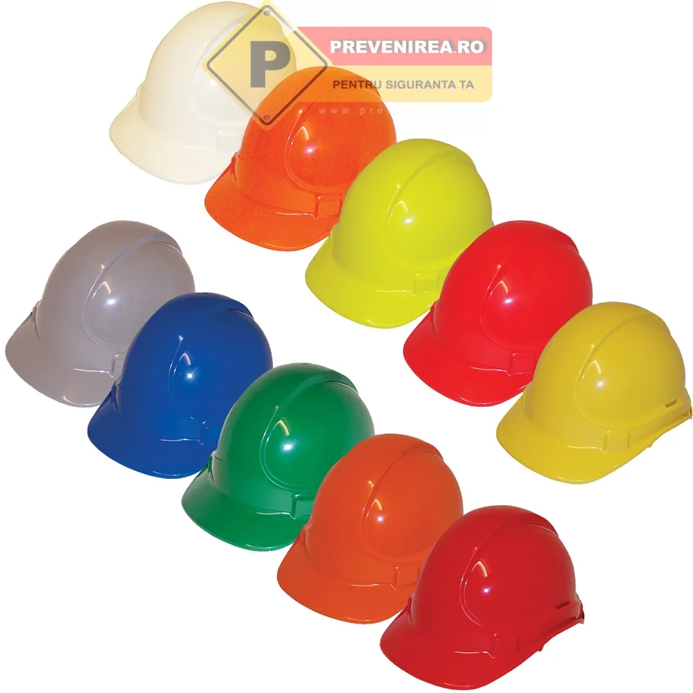 Cască de protecție albă personalizată - Protecție sigură și confort maxim