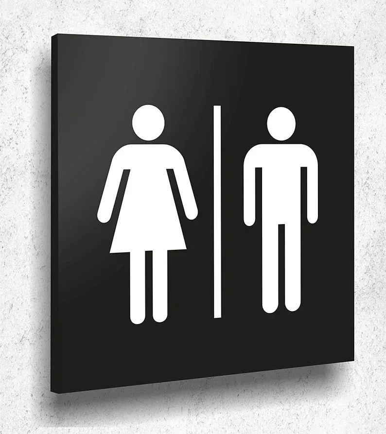 Placuta ușă WC mixta