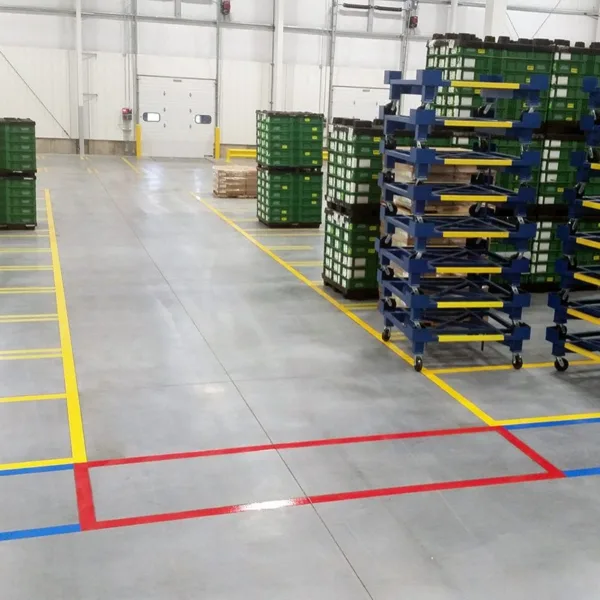 Bandă Industrială de Marcaj și Semne de Podea - Soluție Completă pentru Siguranță și Organizare