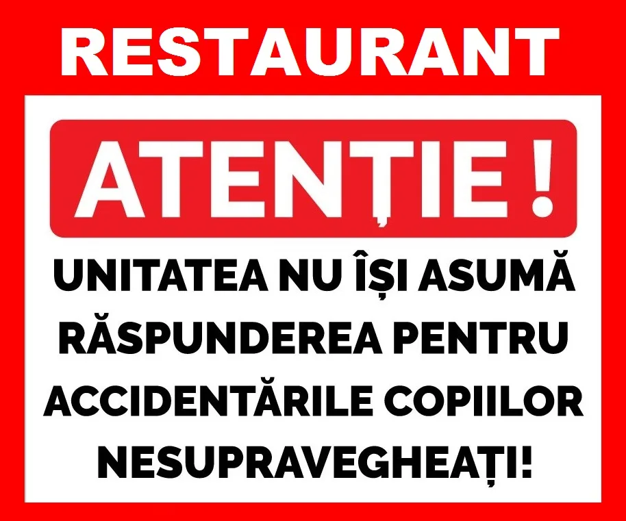 Placute pentru restaurant