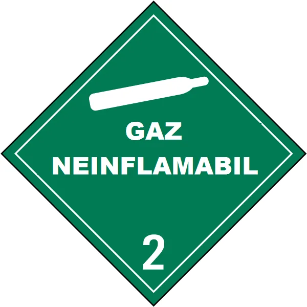 Plăcuţă ADR Gaz Inflamabil Omologată ARR – Transportă în Siguranţă!
