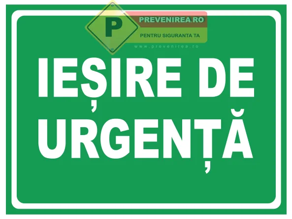 Indicatoare de Evacuare și Ieșire de Urgență - Soluții Profesionale pentru Clădiri