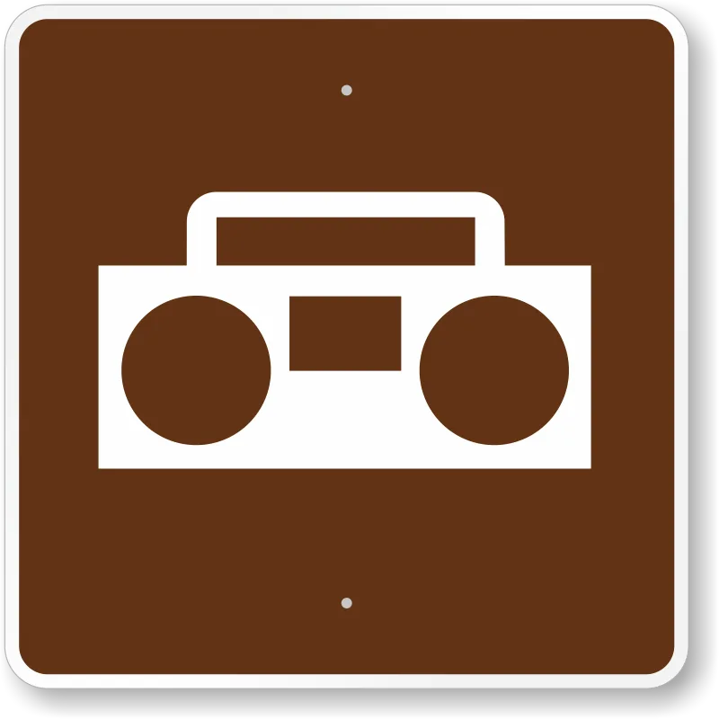 Indicator pentru camping radio