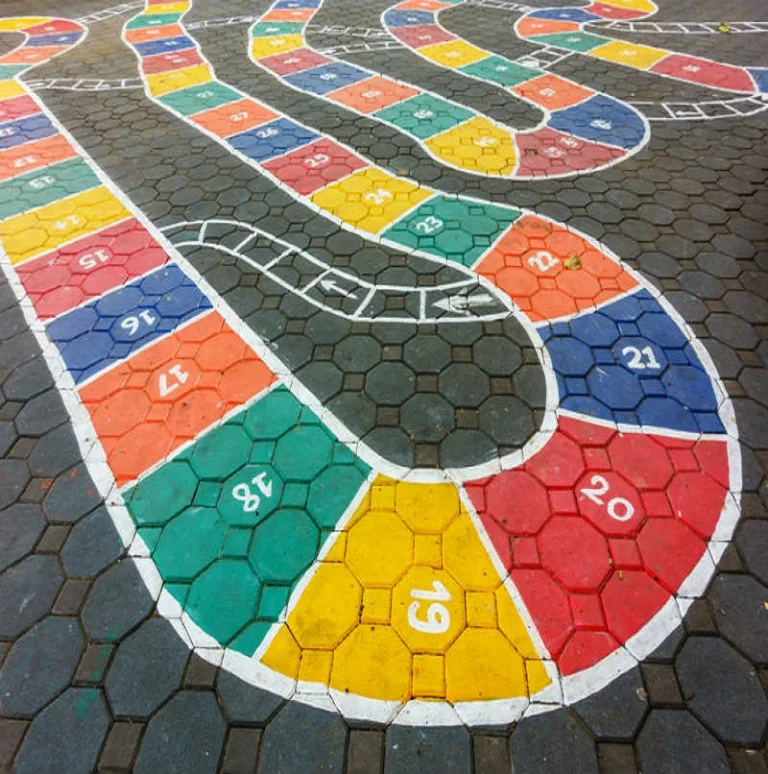 Marcaje locului de joacă