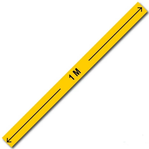 Bandă de semnalizare pardoseli - Personalizată cu logo sau instrucțiuni