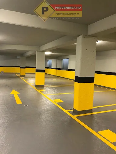 Marcaj pentru parcari subterane