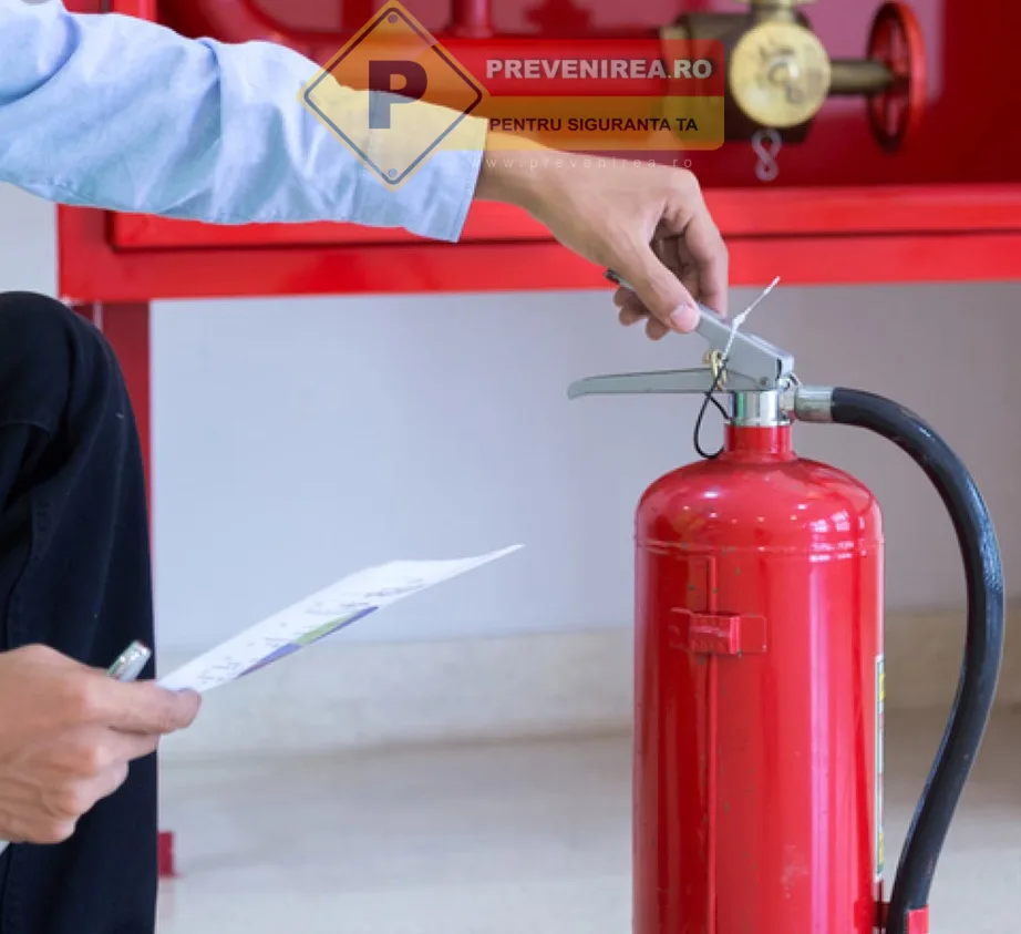Verificare si incarcare stingatoare P1 pentru auto