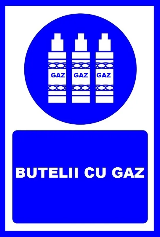 Placuta pentru butelii cu gaz