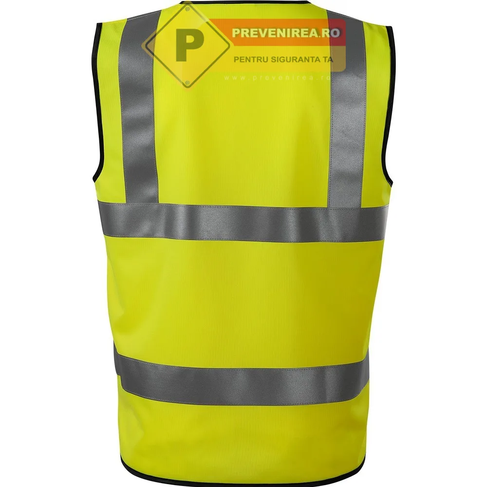 Veste reflectorizante pentru constructii neon