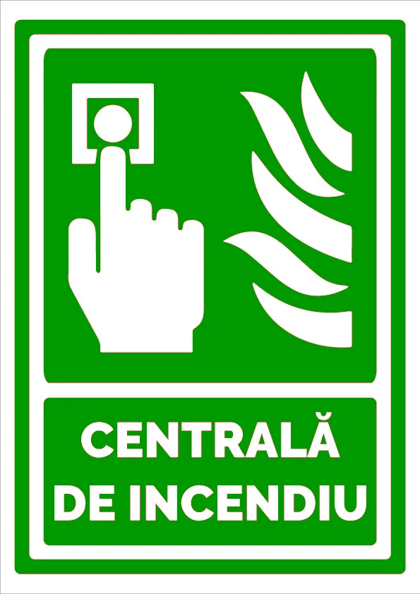 Semn de centrala de incendiu