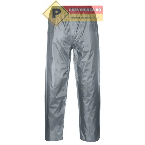 Pantalon gri impermeabil pentru protectie