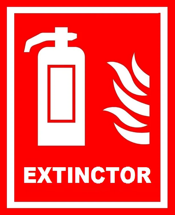 Placuta pentru extinctor
