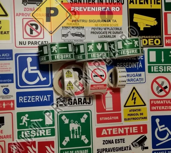 Montaj și Consultanță Indicatoare de Securitate | Conformitate ISU & SSM