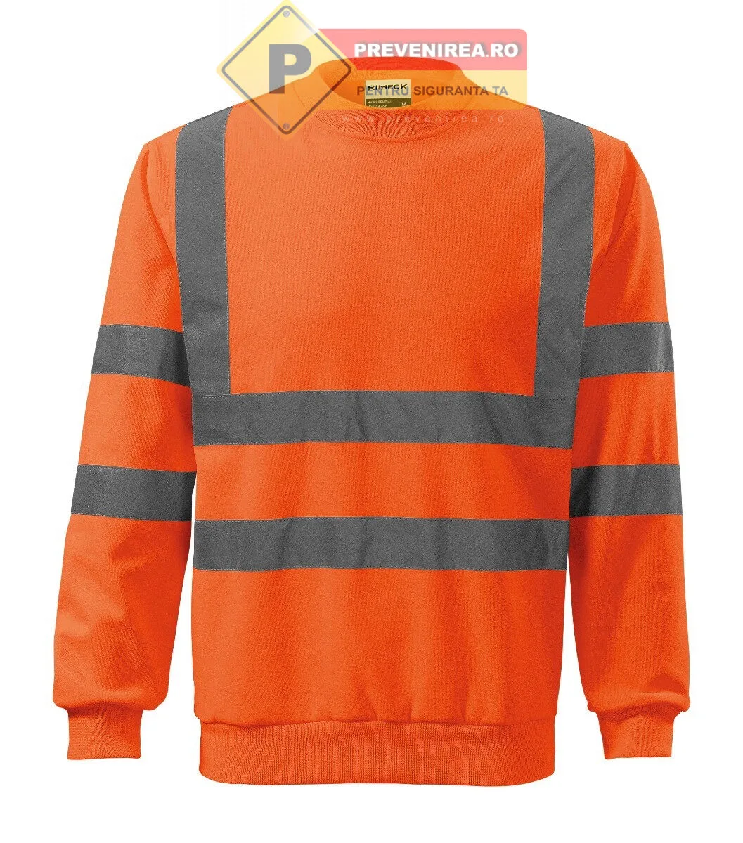 Bluze reflectorizante personalizate - Hanorac Essential 4V6 HV Rimeck Malfini