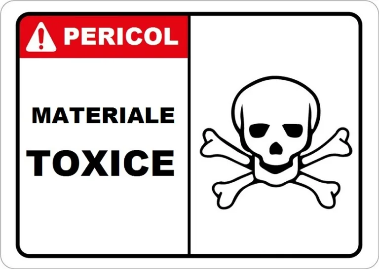 Placute pentru materiale toxice