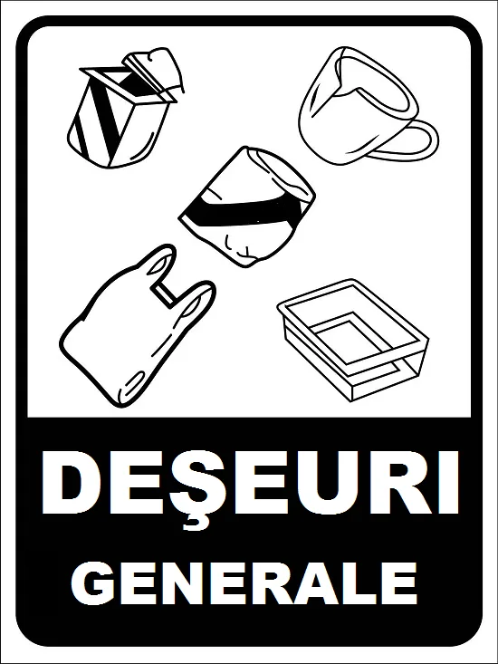 Placuta pentru deseuri generale