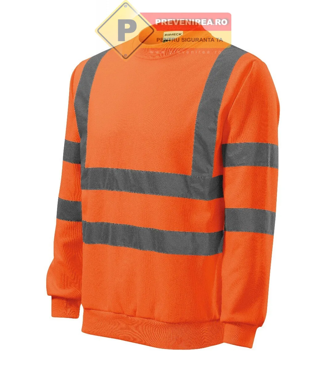 Bluze reflectorizante personalizate - Hanorac Essential 4V6 HV Rimeck Malfini