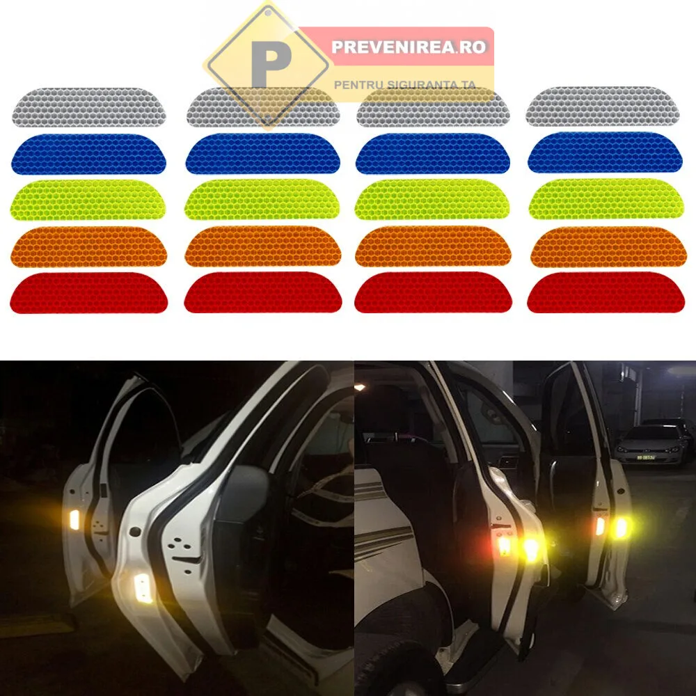 Benzi Reflectorizante Auto - Siguranță și Protecție în Orice Condiții