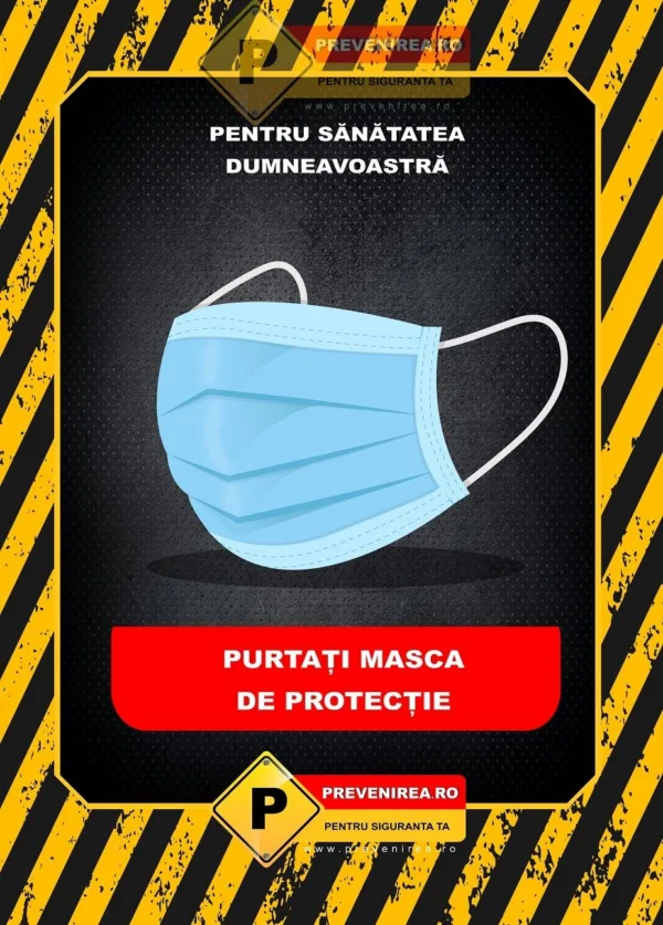 Afișe Personalizate pentru Protecția Sănătății - Protejează-ți Angajații și Clienții