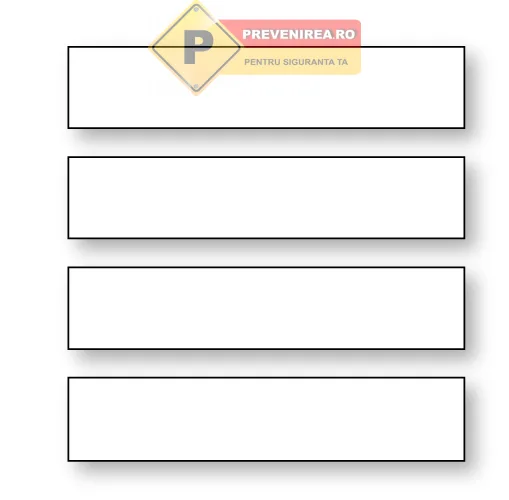 Marcaje albe pentru trecerea de pietoni